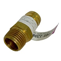 Латунный фитинг для шланга резьба 1/2" елочка3/4" Anderson Metals | ТопДизель