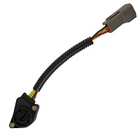Потенциометр педали газа 5-pin черная прямоугольная фишка Volvo FH12/FM/NH12 COJALI | ТопДизель
