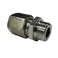 Фитинг резьбовой прямой D15-M22 L52 под ключ SW27 Pe | ТопДизель