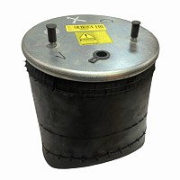 Пневмоподушка без стакана 2 шп. M12 смещ. 25 1 отв. штуц. M22 BPW Turctech | ТопДизель