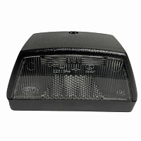 Фонарь подсветки номерного знака 102x55x57 DAF/MB/Iveco/Scania/Volvo/ п/прицепы Hella | ТопДизель