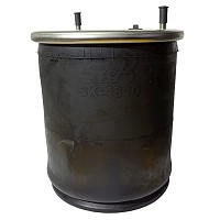 Пневмоподушка со стаканом 2шп. M12 смещ. 25 1отв. шт. M22. поршень пластиковый 4отв. M12+1отв. М16 SAF S&K GMBh | ТопДизель