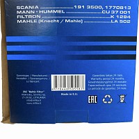 Фильтр воздушный кабины Scania 4/P/R/T series Mfilter | ТопДизель