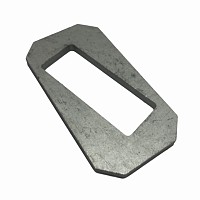 Пластина регулировочная. 98 x 51,5 x 6 под болт M24 Mansons | ТопДизель