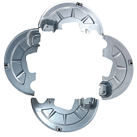 Щитки пылезащитные комплект на ось BPW Eco+ 2  SEM | ТопДизель