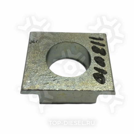 118010 Втулка полурессоры приварная квадратная D30/50x58 BPW Sampa купить рис.2