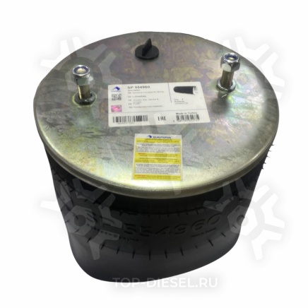 SP554961 4961NP02 пневмоподушка !со стаканом 2шп. М12 1штуцер М22х1.5 SAMPA купить