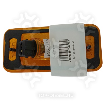 5511405NAE Фонарь габаритный желтый прямоугольный DAF/Iveco/RVI/Volvo Depo купить рис.4