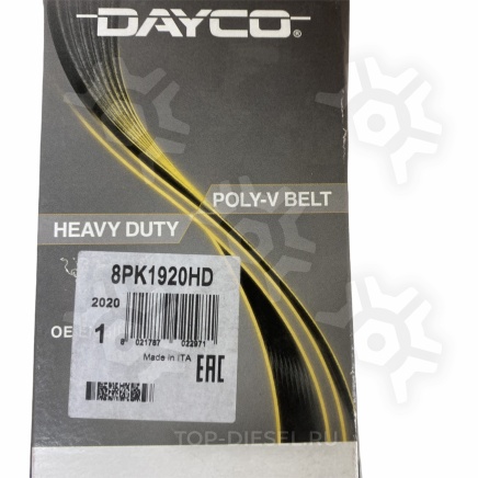 8PK1920HD Ремень поликлиновой MAN TGA Dayco купить