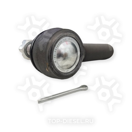 R180341406030 Наконечник рулевой тяги LHT M30x1.5 M24x1.5 L=122 Mercedes-Benz, MAN, Volvo, Scania Rostar купить рис.2