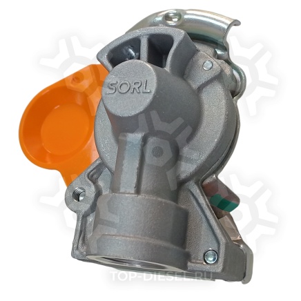 35210040060 Cоединительная головка !(желтая) M22x1.5 с клапаном на тягач SORL купить рис.2