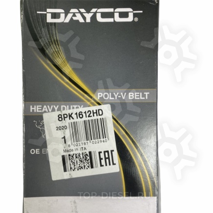 8PK1615HD Ремень поликлиновой Mercedes Benz Axor/Renault Dayco купить