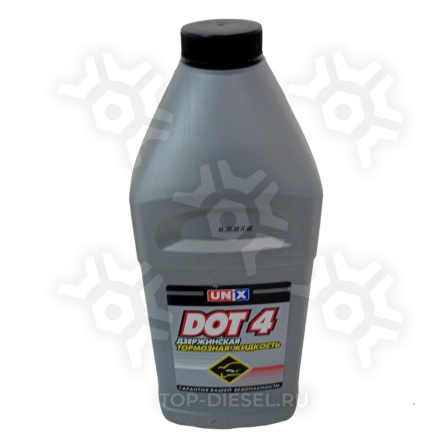 4600169 Тормозная жидкость DOT 4 910гр Unix купить рис.2