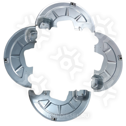 13920 Щитки пылезащитные комплект на ось BPW Eco+ 2  SEM купить